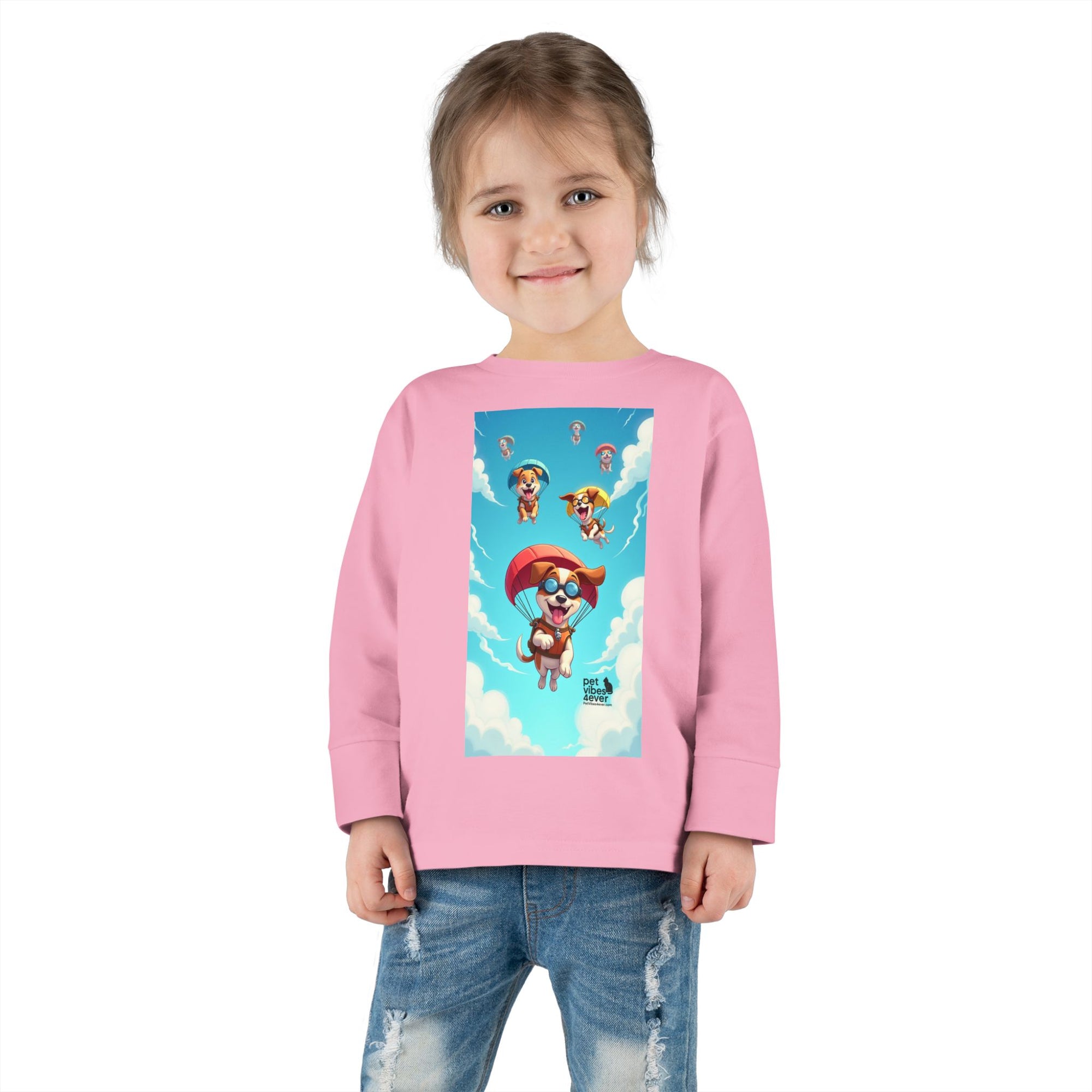 Toddler Superhero Long Sleeve Tee, Cute Kids Shirt, Birthday Gift, Party Outfit, Everyday Wear, Playdate Style