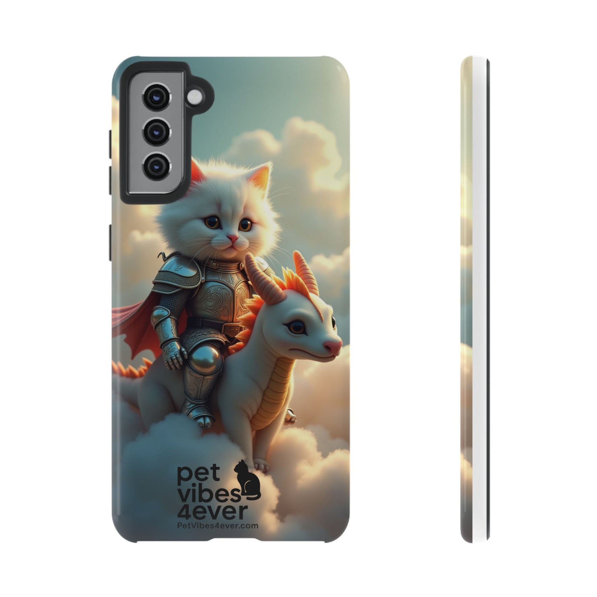 Funny Cat Phone Case, Cute Pet Lovers Gift, Cool Animal Accessory, Unique Phone Sleeve, Fantasy Vibe Phone Cover