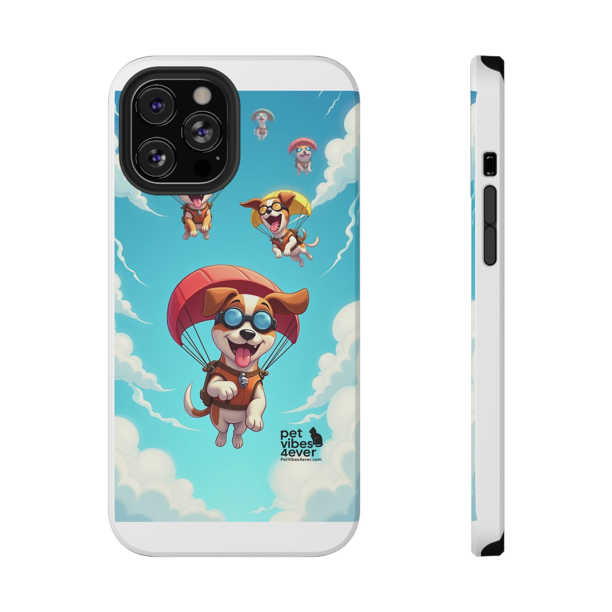 Playful Pet Vibes iPhone Case | Impact-Resistant Dog Design, Gifts for Dog Lovers, Cute Phone Accessory, Fun Pet Merchandise, [...]
