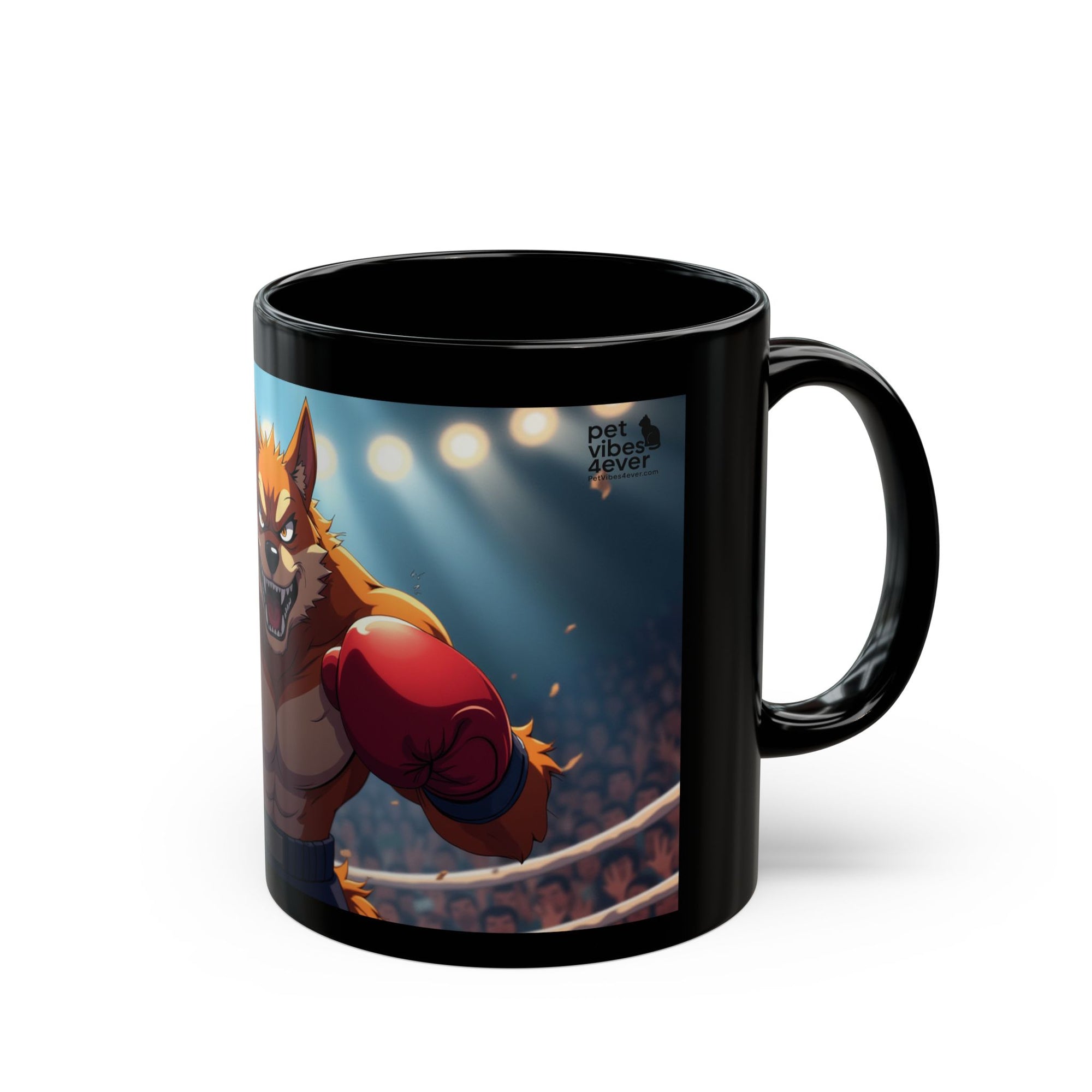 Fierce Boxer Dog Mug | Perfect Gift for Dog Lovers, Coffee and Tea Drinkers, Animal Lovers, Boxing Fans, Home & Office Decor