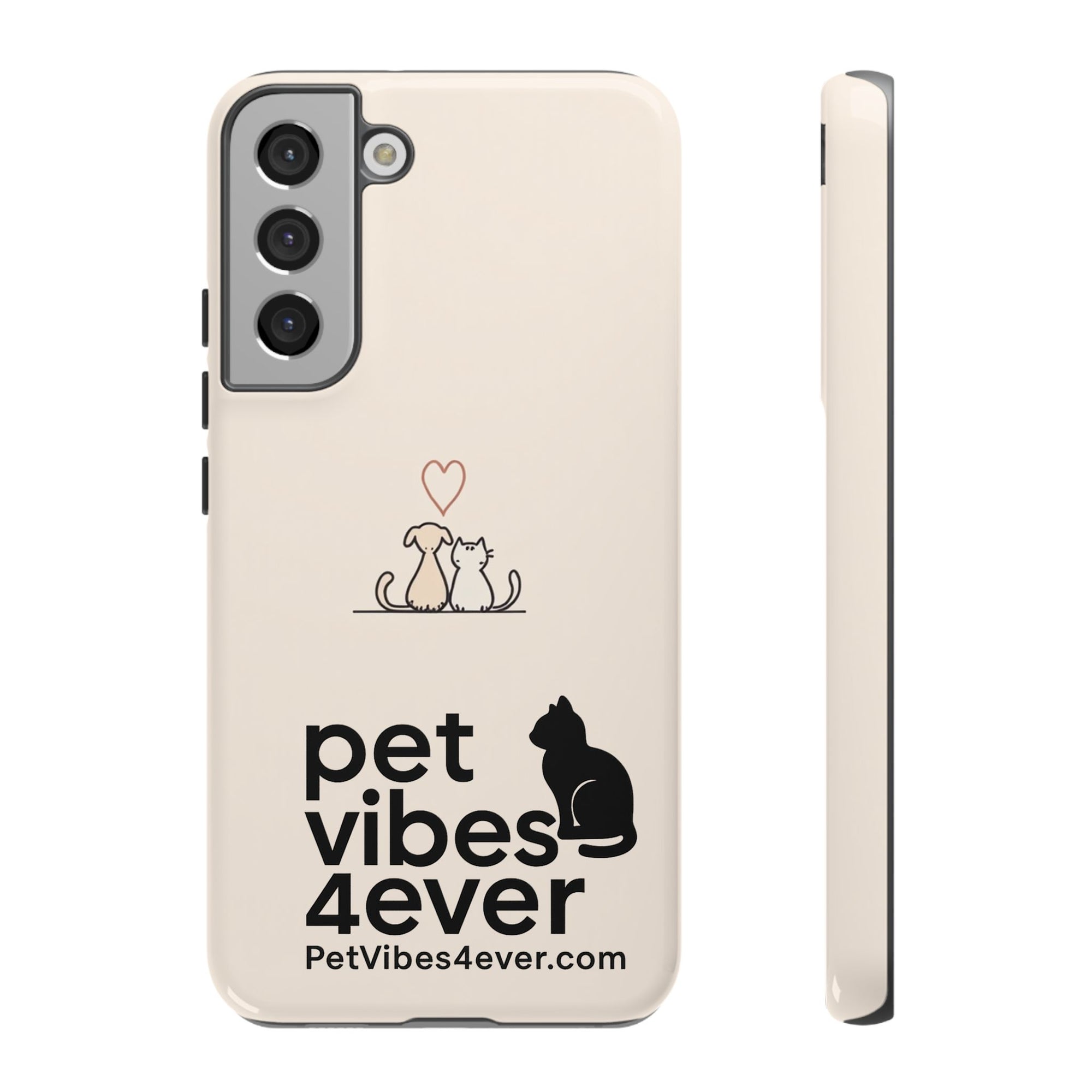 Cute Cat Phone Case - Pet Lovers Gift, Tough Cases, Customizable, Animal Lover, Cat Mom/Dad, Funny Cat Merchandise