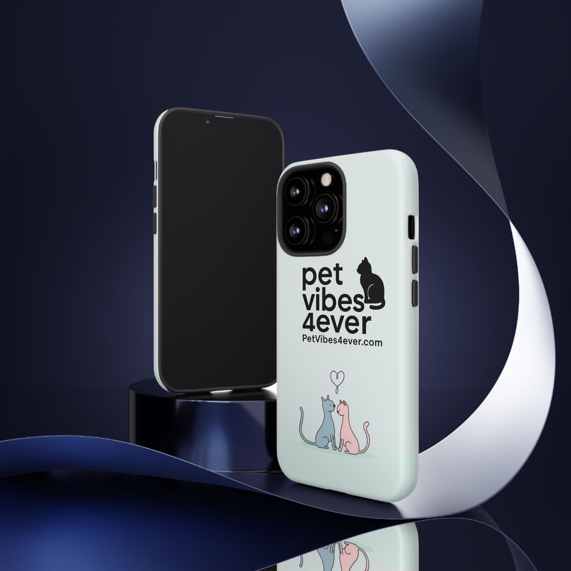 Pet Lover Phone Case - Cute Cat Lover Gift, Animal Protective Cover, Pet Vibes Merchandise, Birthday Present, Custom Phone Accessory