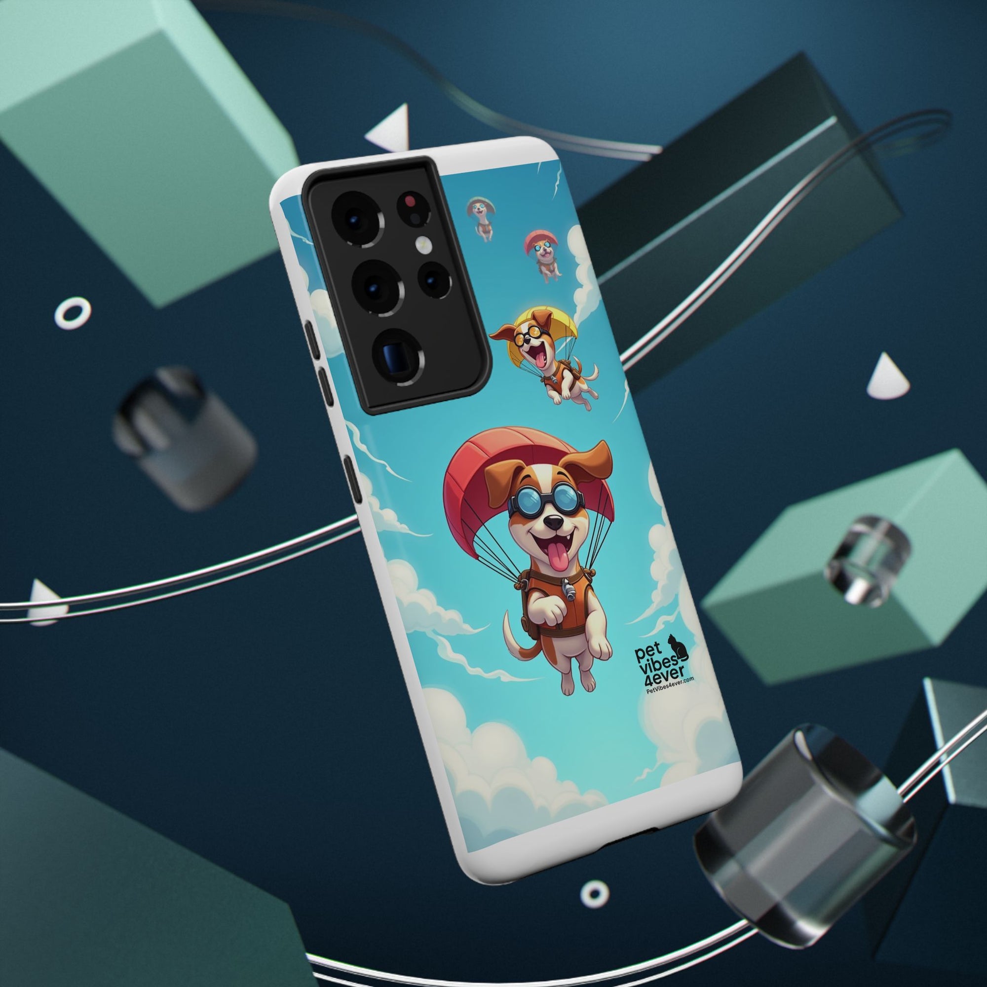 Playful Pet Vibes iPhone Case | Impact-Resistant Dog Design, Gifts for Dog Lovers, Cute Phone Accessory, Fun Pet Merchandise, [...]