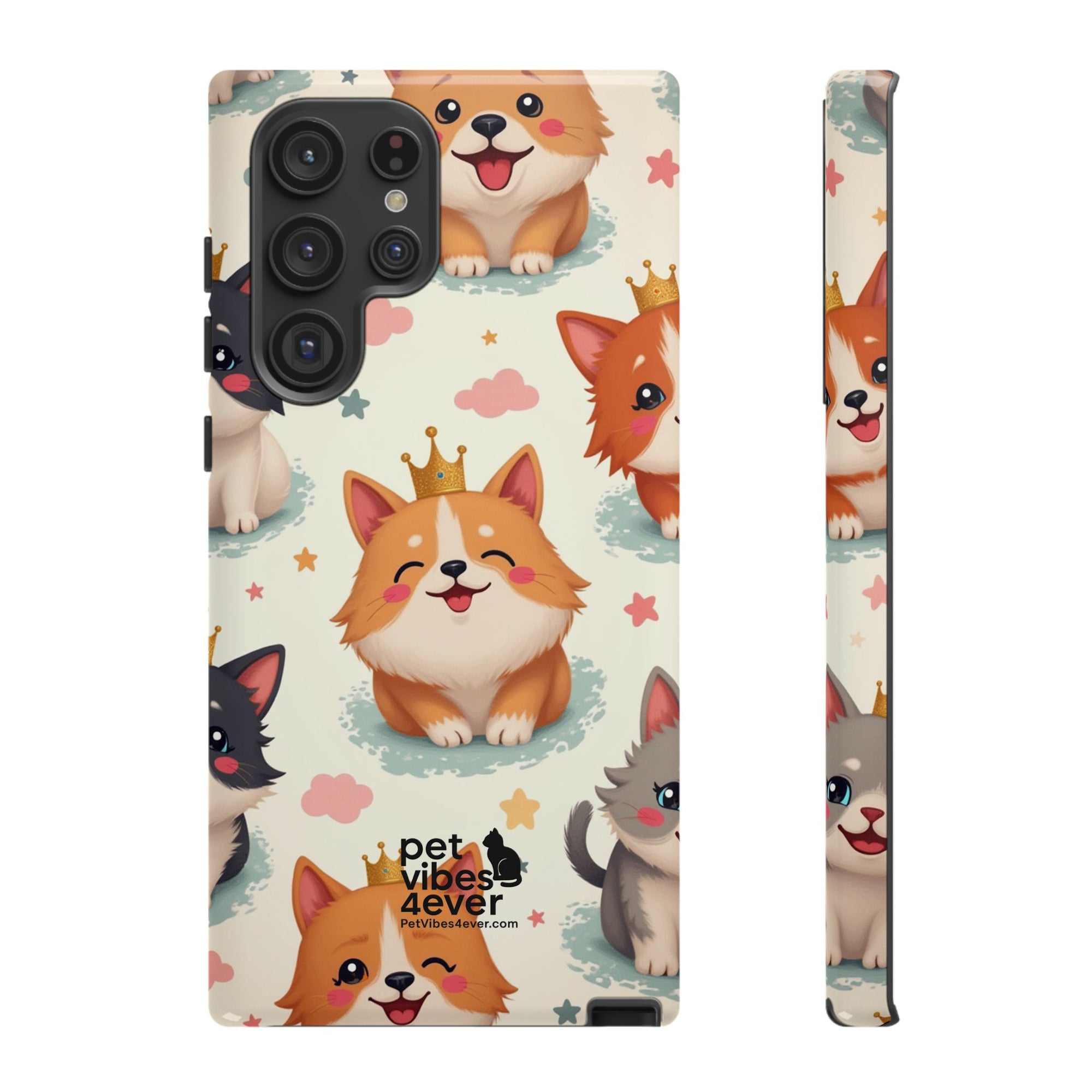 Cute Pet Phone Case, Animal Lover Gift, Dog Cat Lover Accessory, Phone Cover for Pet Parents, Birthday Gift for Pet Owners