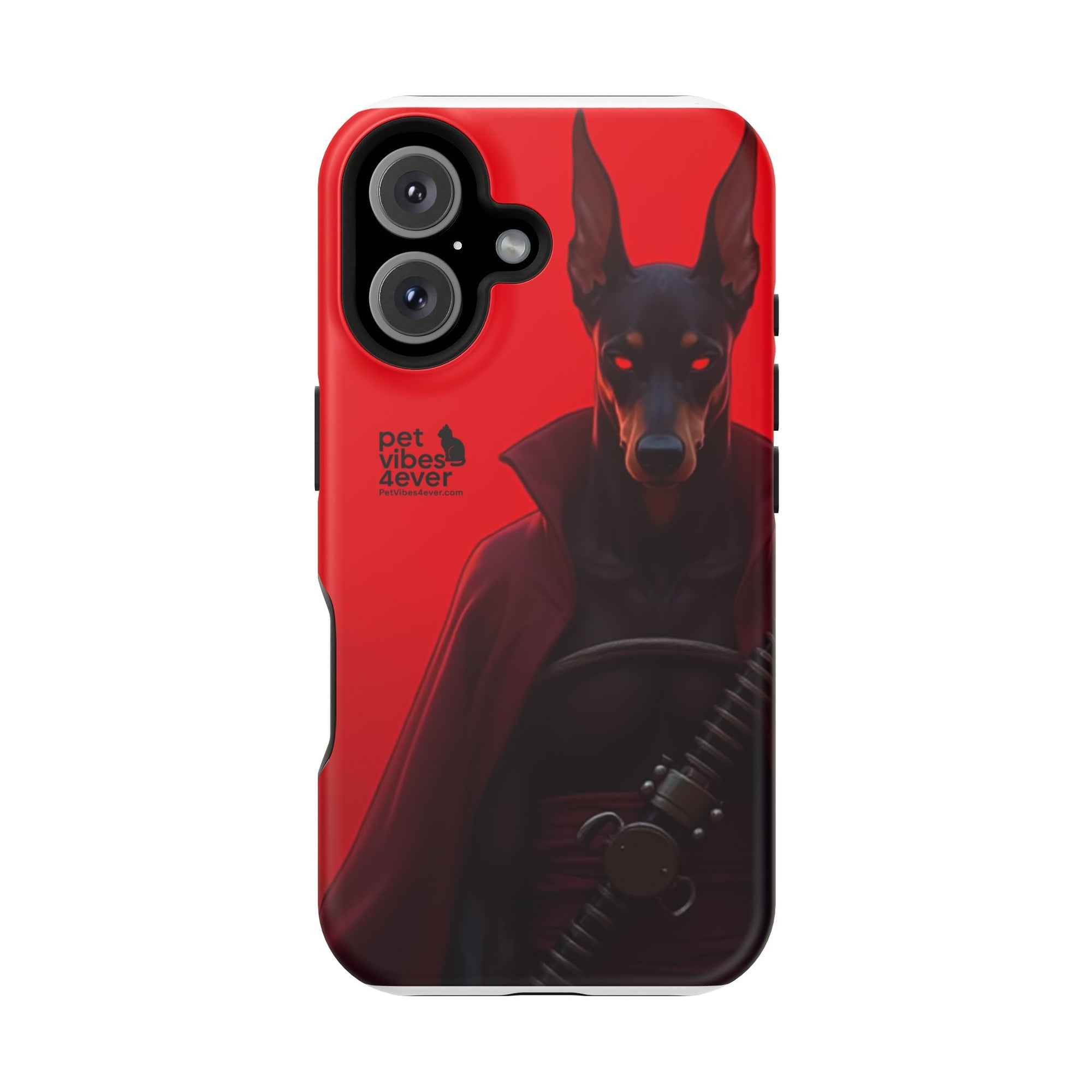 Impact-Resistant Phone Cases with Bold Dog Design, Durable Silicone, Gifts for Dog Lovers, Unique Cell Phone Accessories, Pet-Themed Gifts