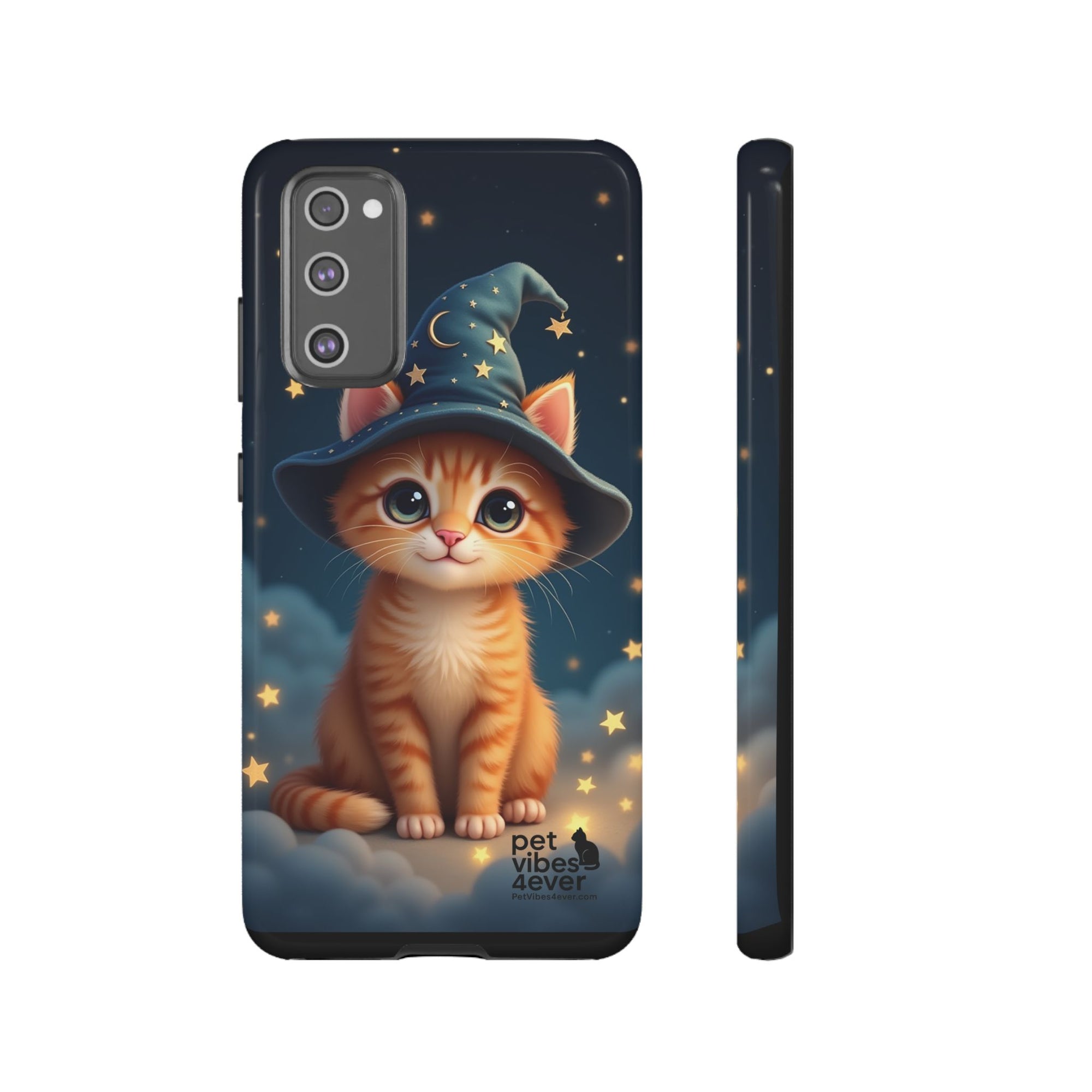Cat-Themed Phone Case, Magical Cat Case, Pet Lover Gift, Cute Animal Accessories, Birthday Present For Cat Owners