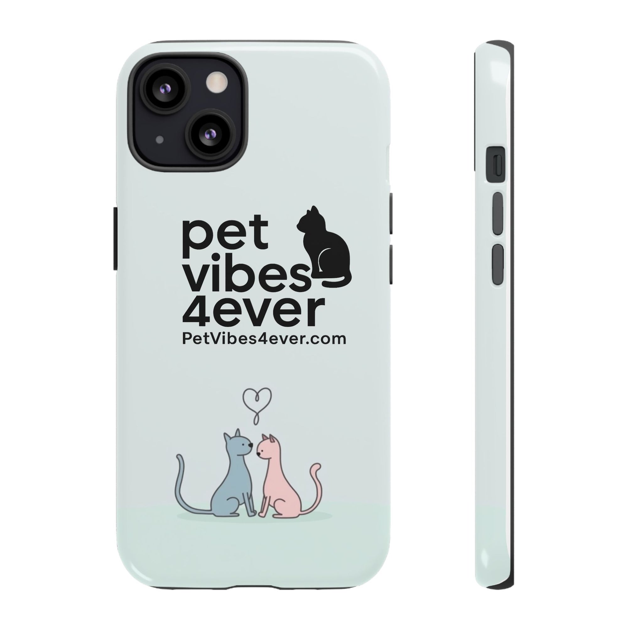 Pet Lover Phone Case - Cute Cat Lover Gift, Animal Protective Cover, Pet Vibes Merchandise, Birthday Present, Custom Phone Accessory