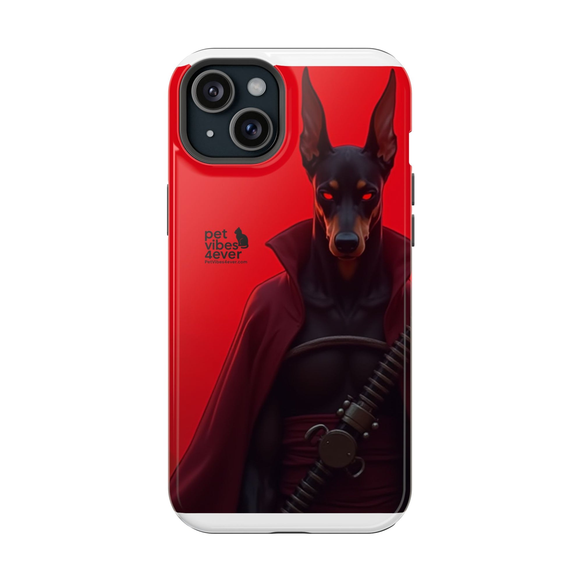 Impact-Resistant Phone Cases with Bold Dog Design, Durable Silicone, Gifts for Dog Lovers, Unique Cell Phone Accessories, Pet-Themed Gifts