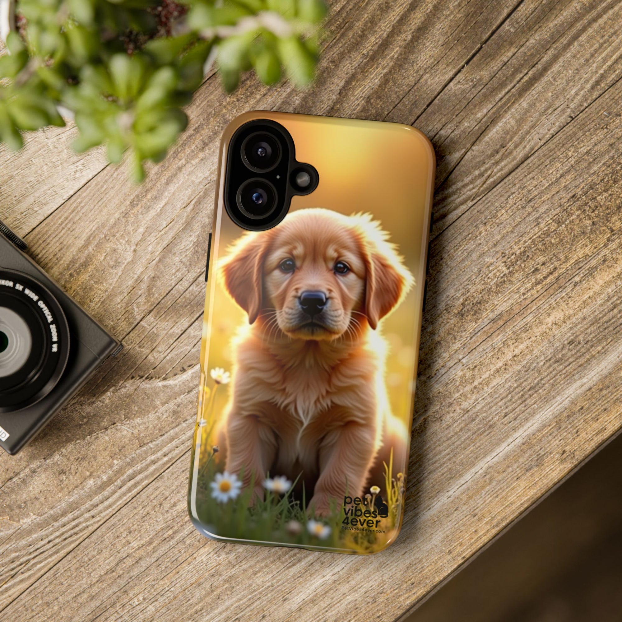 Golden Retriever Phone Case, Cute Dog Phone Cover, Pet Lover Gift, Tough Phone Cases, Puppy Design Mobile Protector