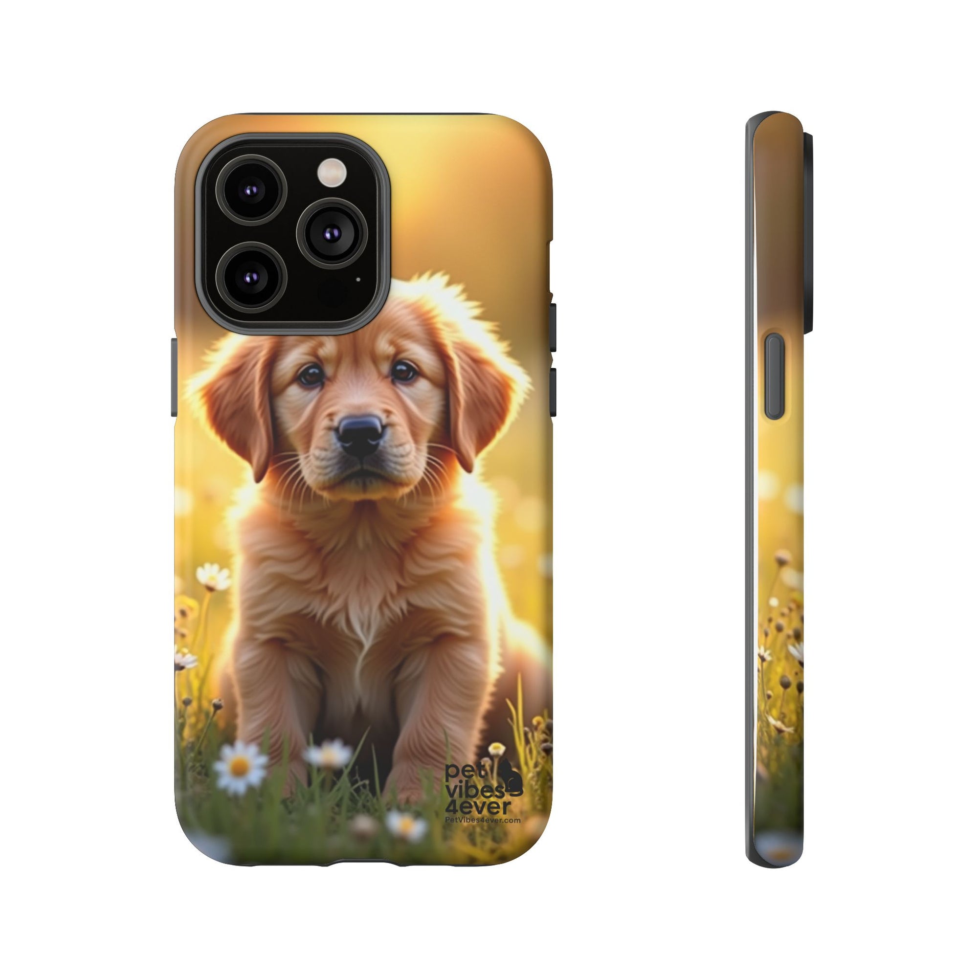 Golden Retriever Phone Case, Cute Dog Phone Cover, Pet Lover Gift, Tough Phone Cases, Puppy Design Mobile Protector