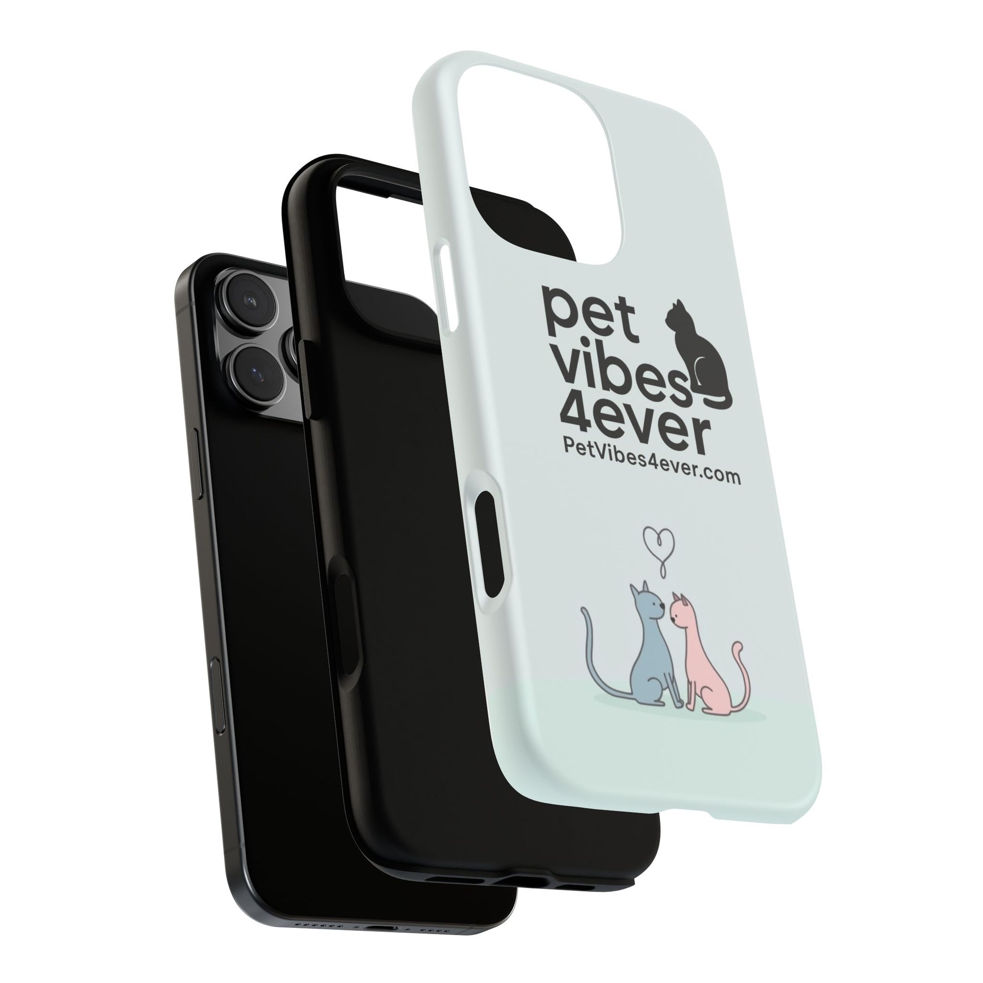 Pet Lover Phone Case - Cute Cat Lover Gift, Animal Protective Cover, Pet Vibes Merchandise, Birthday Present, Custom Phone Accessory