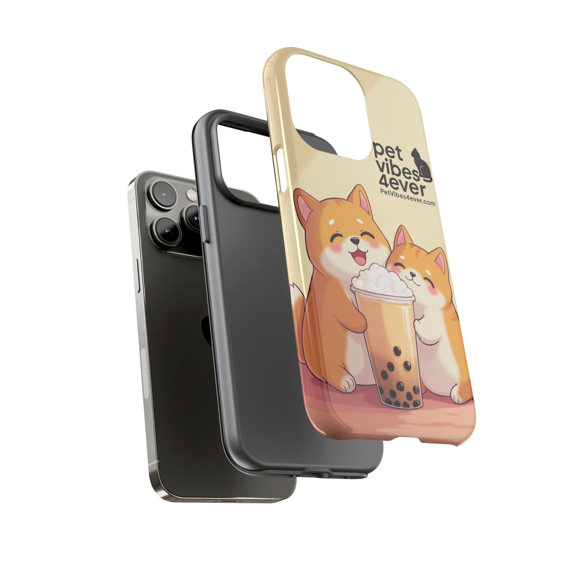 Cute Corgi Phone Cases - Playful Pet Vibes, Dog Lover Gift, Cute Animal Accessories, Pet Owner Decoration, kawaii phone cover