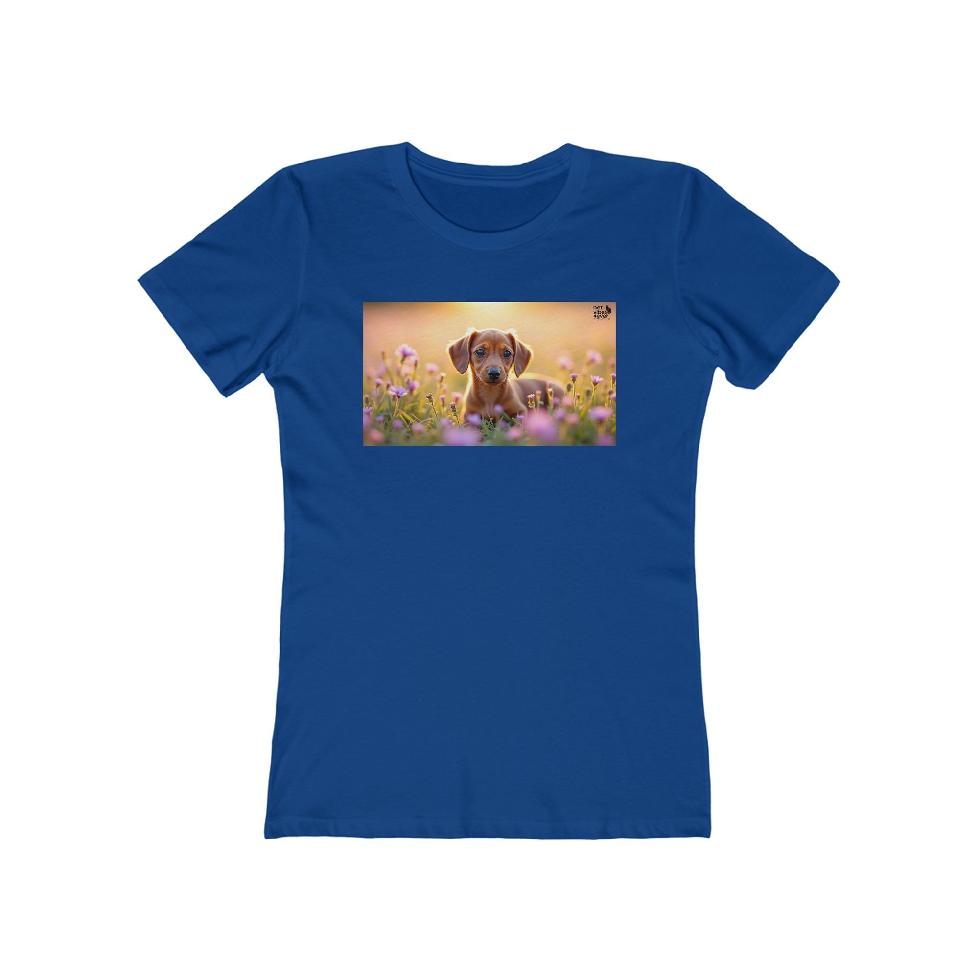 Cute Dog Lover's Boyfriend Tee, Women's Casual T-Shirt, Pet Lover Gift, Funny Dog Shirt, Animal Lover Apparel