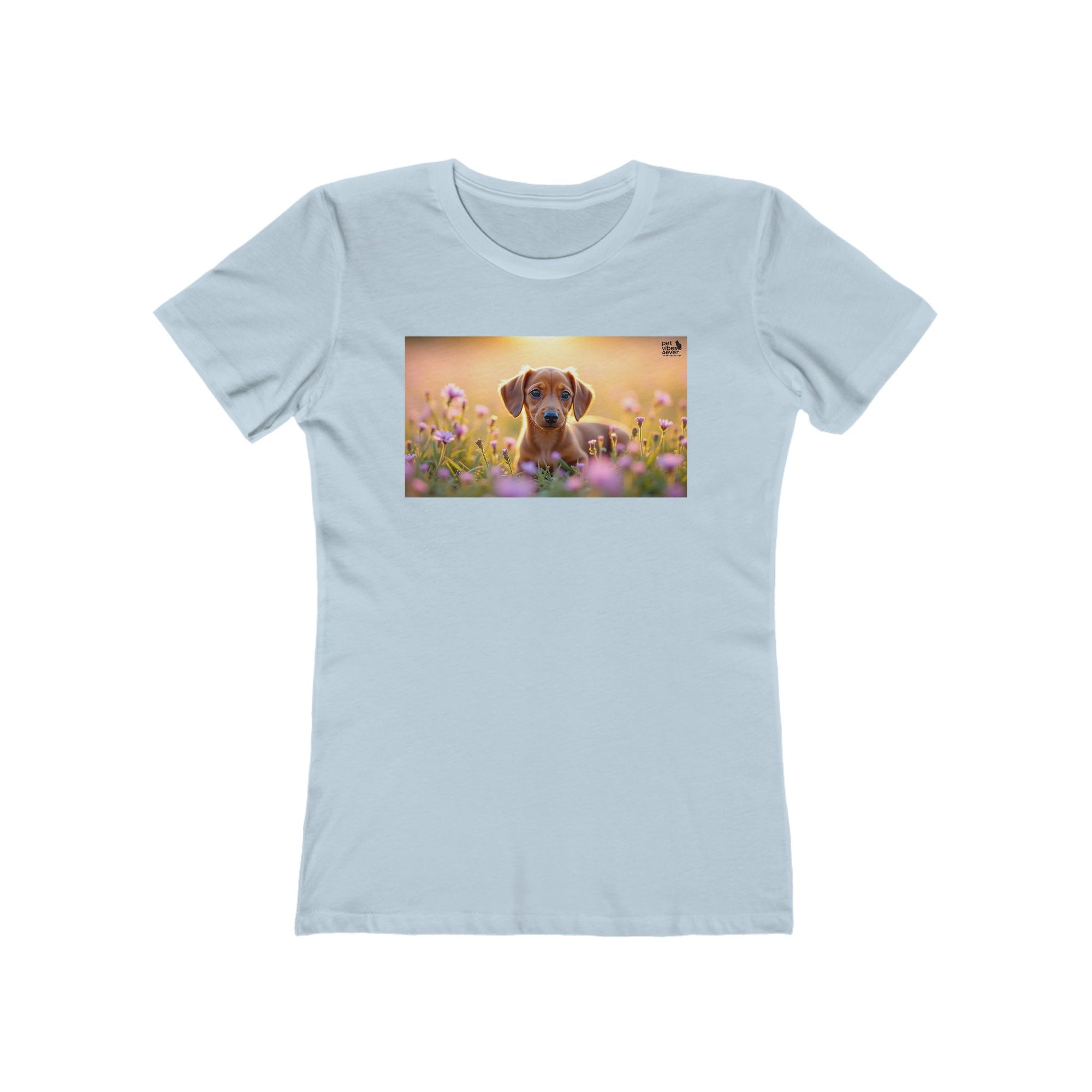 Cute Dog Lover's Boyfriend Tee, Women's Casual T-Shirt, Pet Lover Gift, Funny Dog Shirt, Animal Lover Apparel