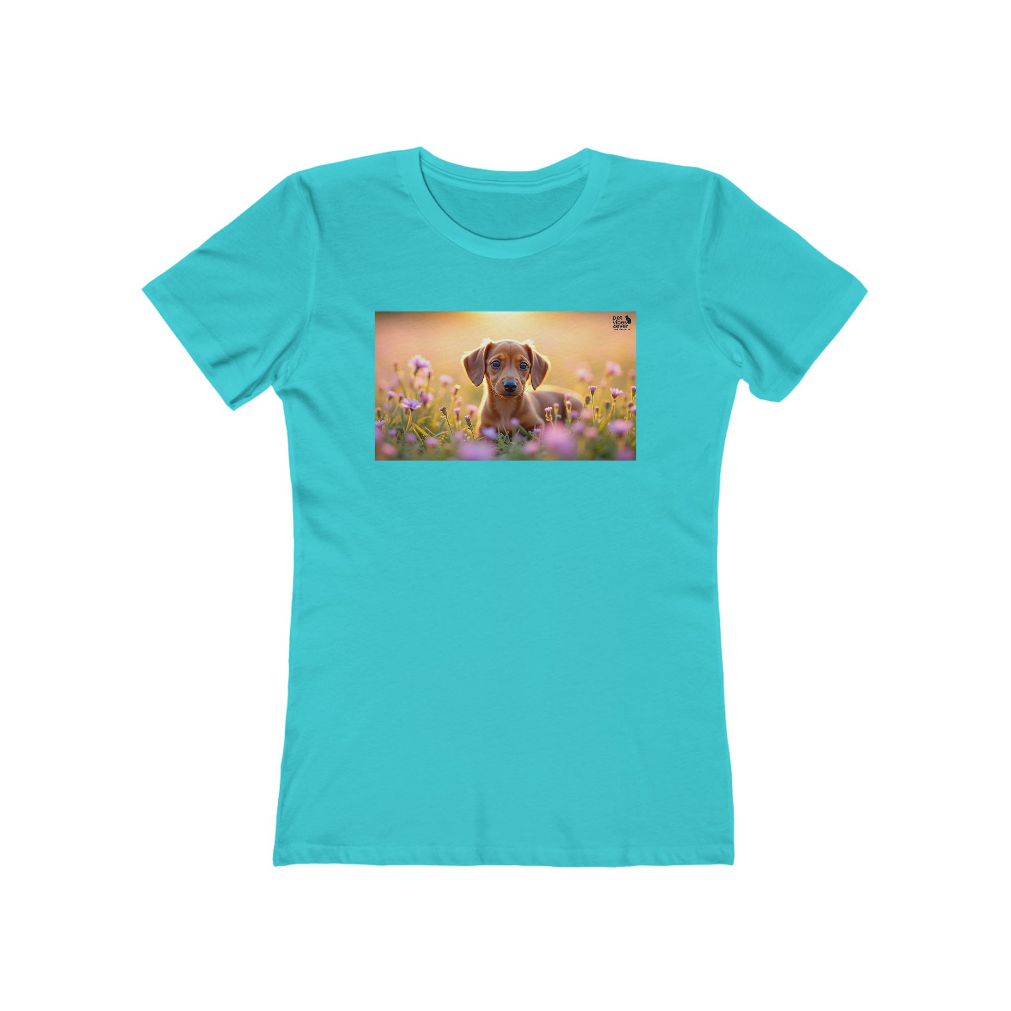 Cute Dog Lover's Boyfriend Tee, Women's Casual T-Shirt, Pet Lover Gift, Funny Dog Shirt, Animal Lover Apparel