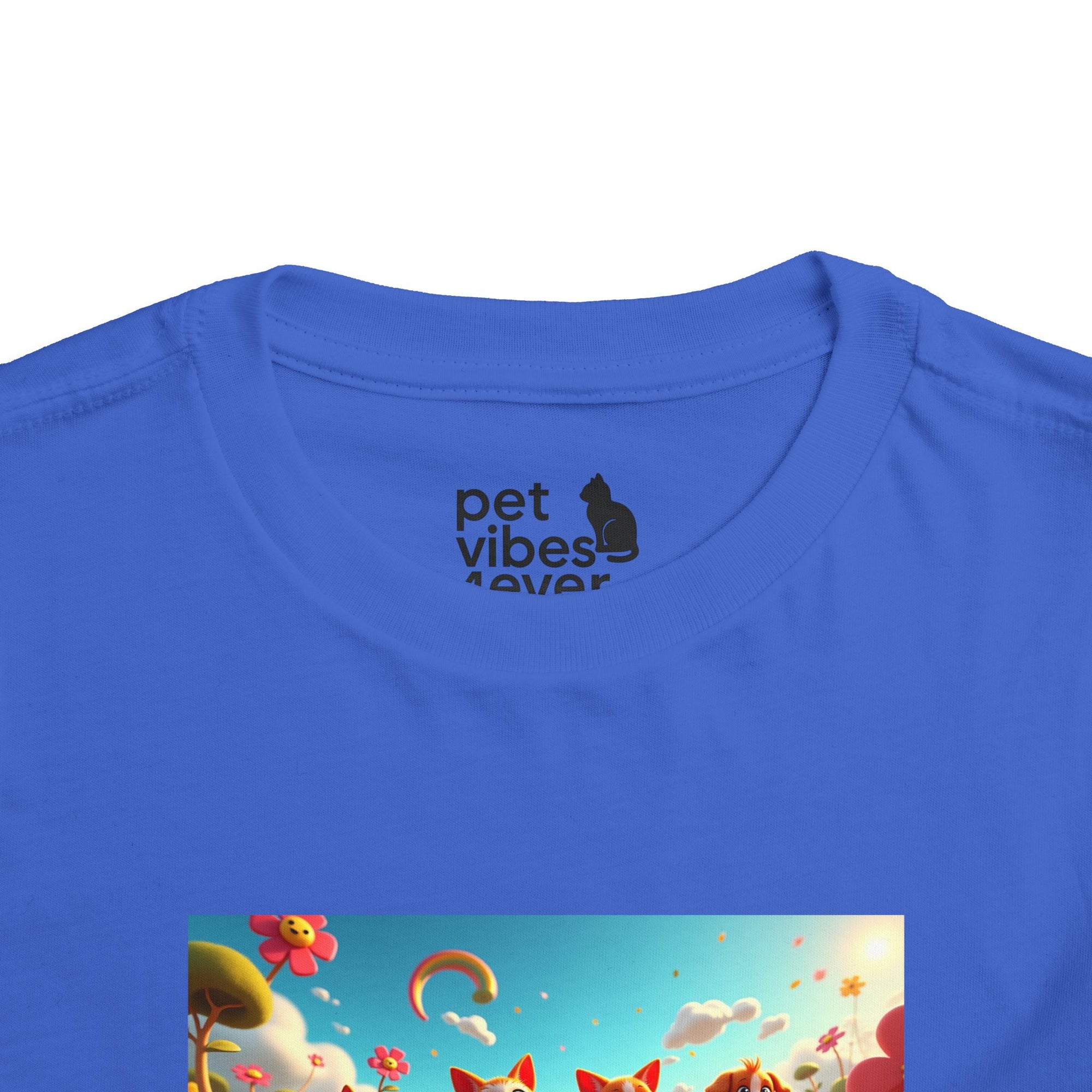 Colorful Toddler Short Sleeve Tee, Fun Kids T-Shirt, Summer Playwear, Birthday Gift, Rainbow Design Tee, Everyday Playwear