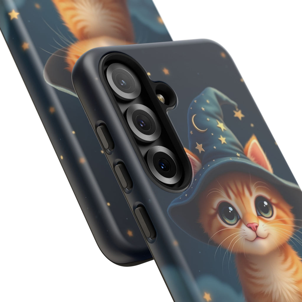 Cat-Themed Phone Case, Magical Cat Case, Pet Lover Gift, Cute Animal Accessories, Birthday Present For Cat Owners
