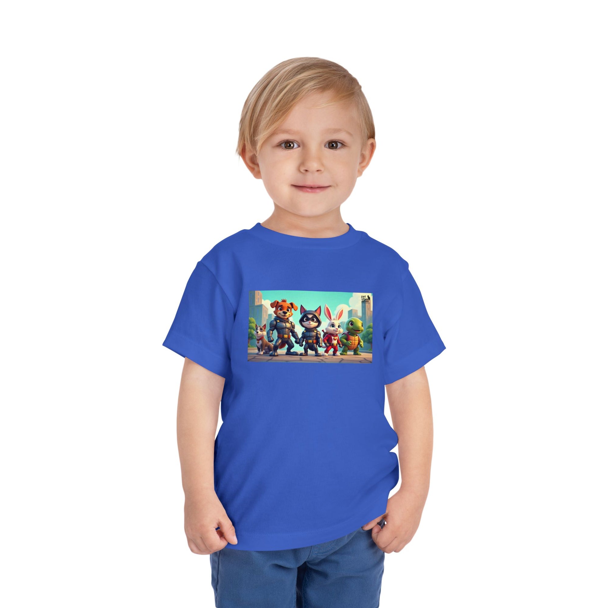 Adventurous Toddler Tee with Fun Characters | Perfect for Playdates, Birthdays, and Everyday Fun, Kids' T-Shirt, Cartoon Tee, Playful [...]