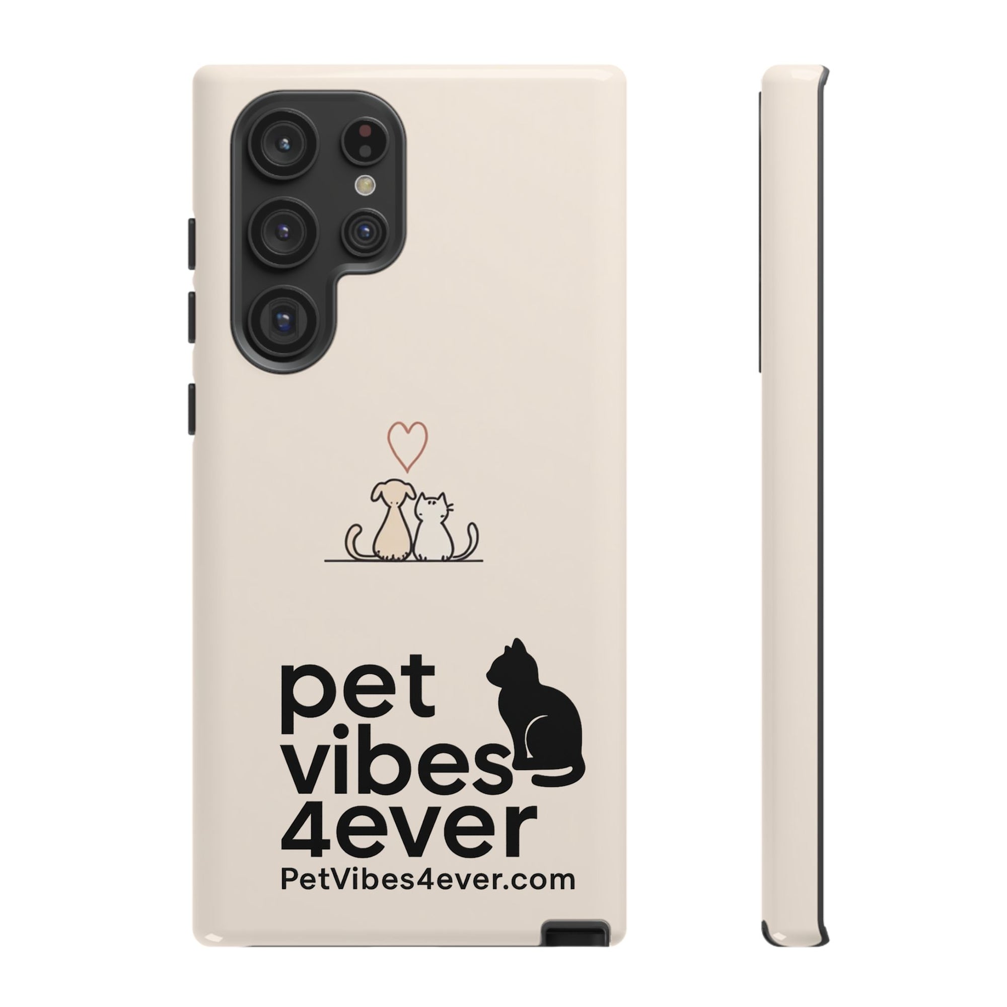 Cute Cat Phone Case - Pet Lovers Gift, Tough Cases, Customizable, Animal Lover, Cat Mom/Dad, Funny Cat Merchandise