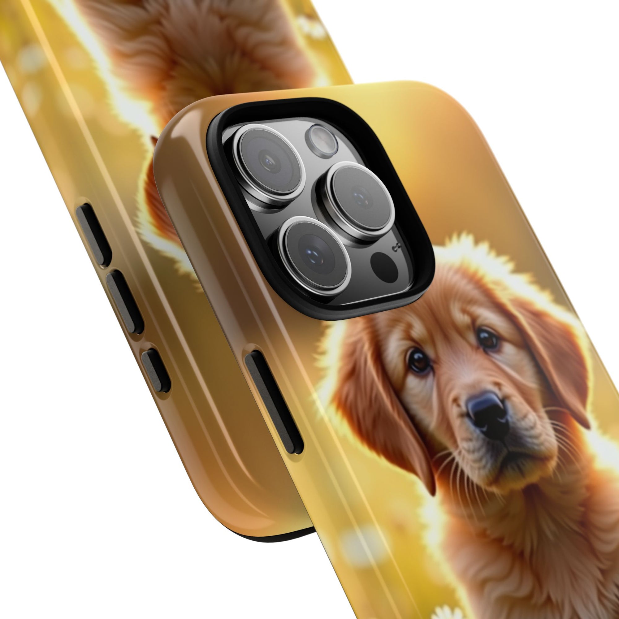 Golden Retriever Phone Case, Cute Dog Phone Cover, Pet Lover Gift, Tough Phone Cases, Puppy Design Mobile Protector