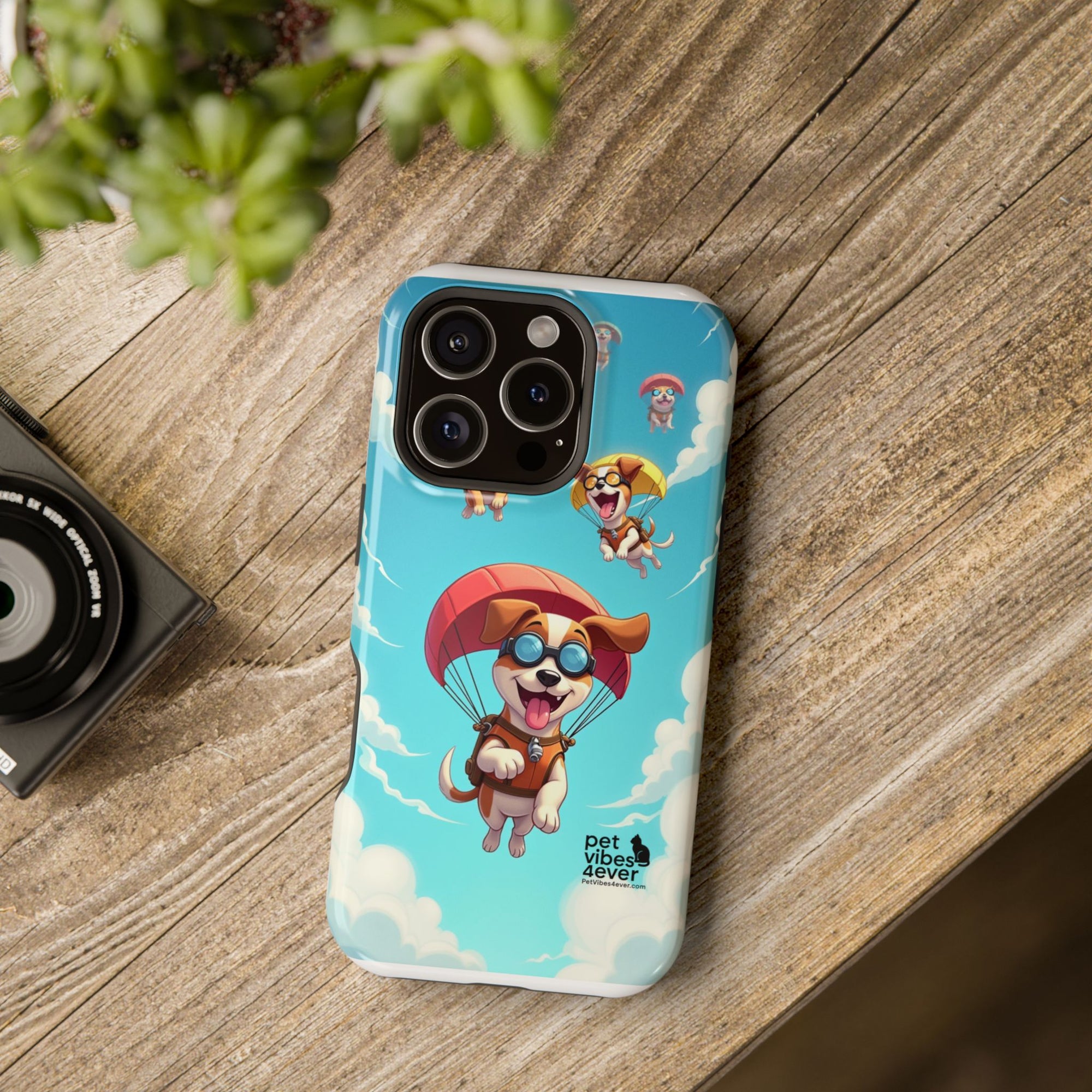 Playful Pet Vibes iPhone Case | Impact-Resistant Dog Design, Gifts for Dog Lovers, Cute Phone Accessory, Fun Pet Merchandise, [...]