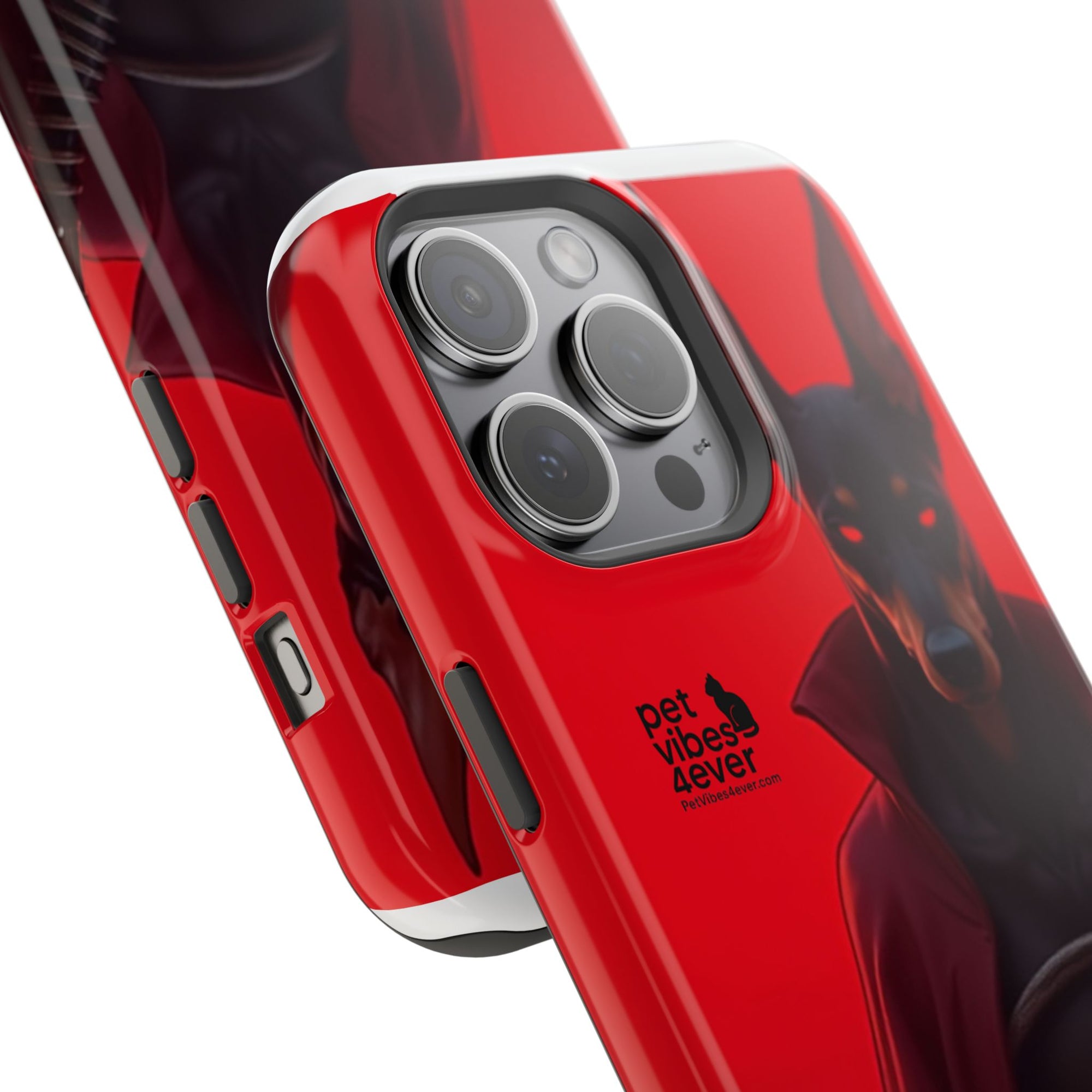 Impact-Resistant Phone Cases with Bold Dog Design, Durable Silicone, Gifts for Dog Lovers, Unique Cell Phone Accessories, Pet-Themed Gifts