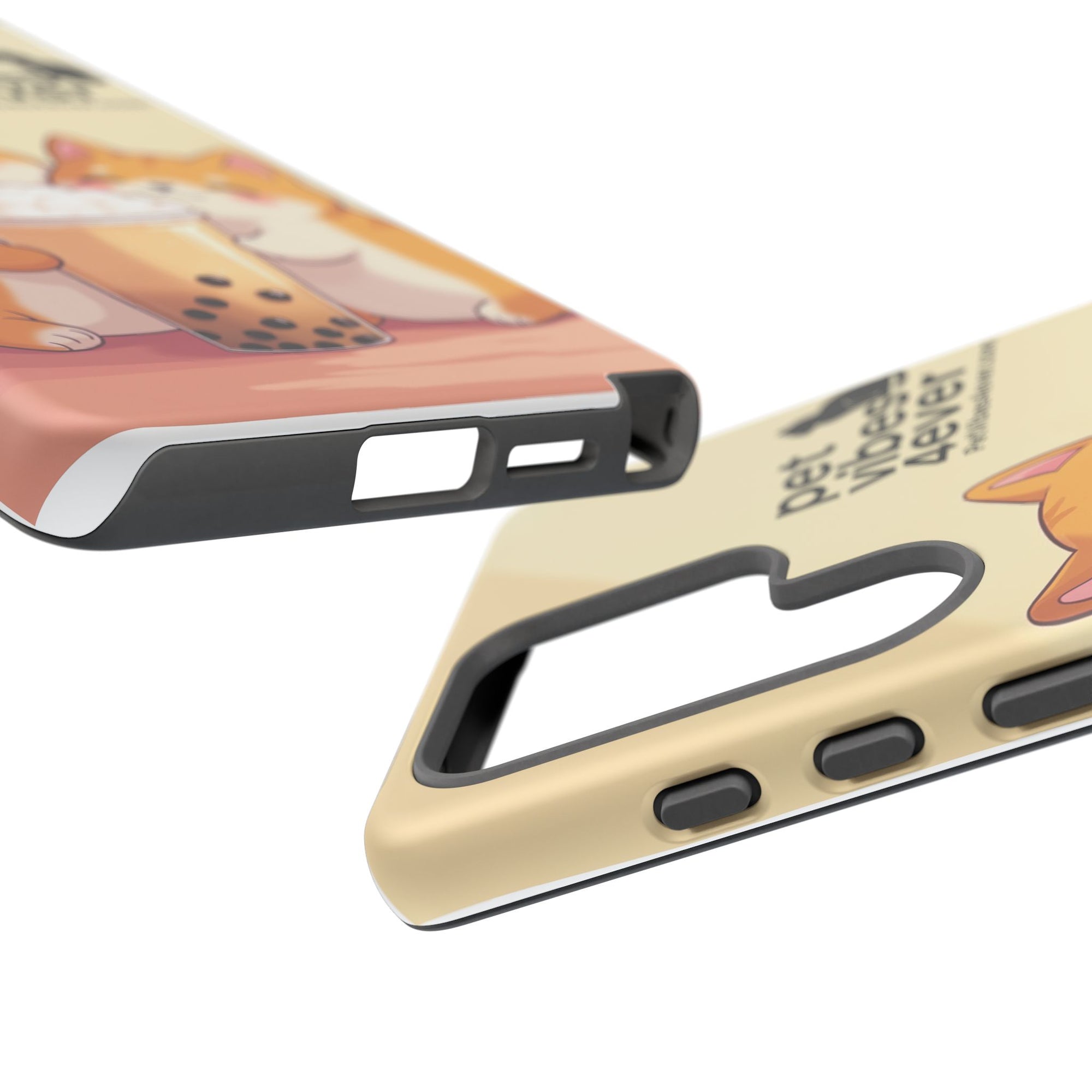 Cute Pet Phone Case, Animal Lover Accessory, Gifts for Dog Lovers, Adorable Corgi Design, Kawaii Style Protection
