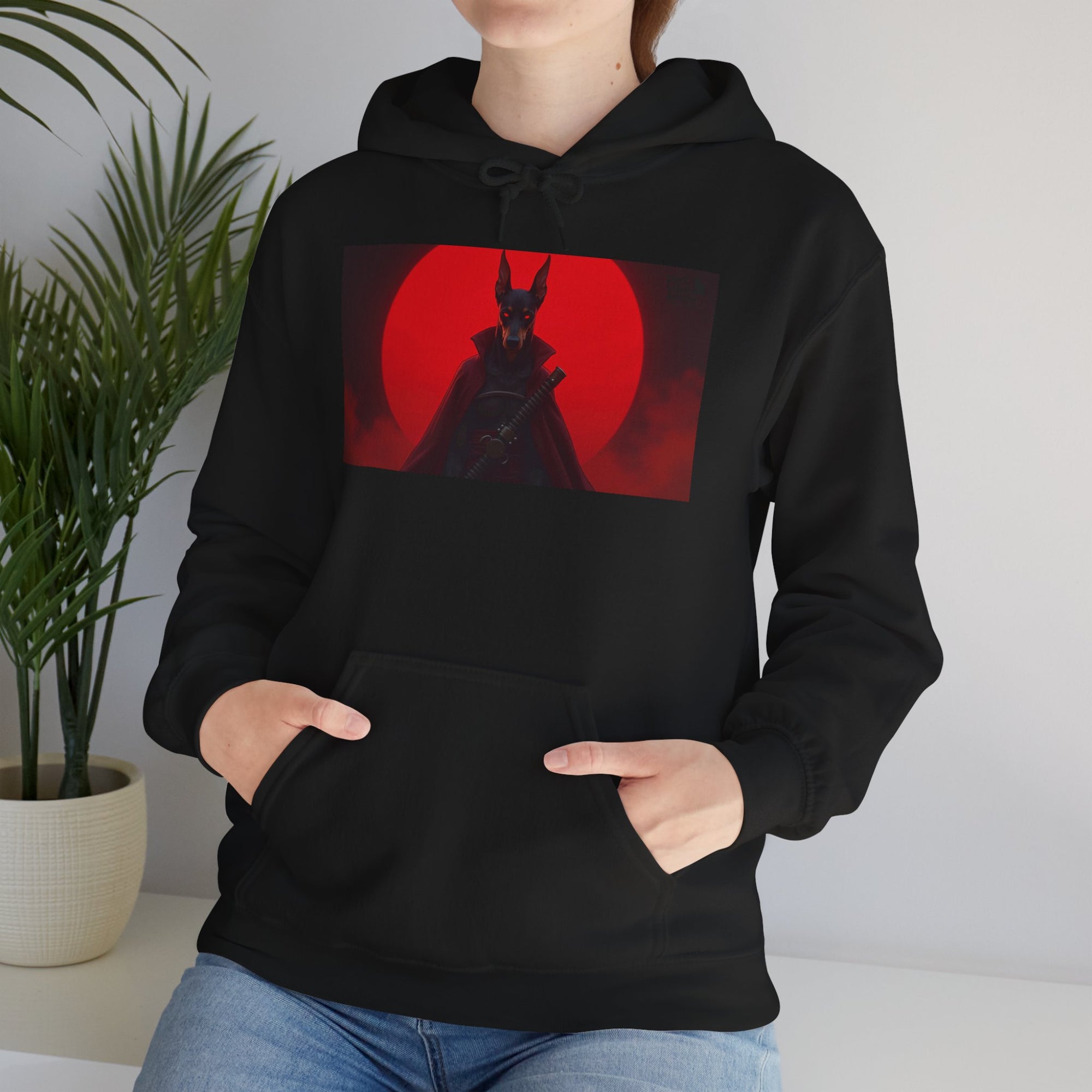 Red Sun Graphic Hoodie for Fans, Perfect for Cozy Days, Gifting, Festivals, and Casual Outings.
